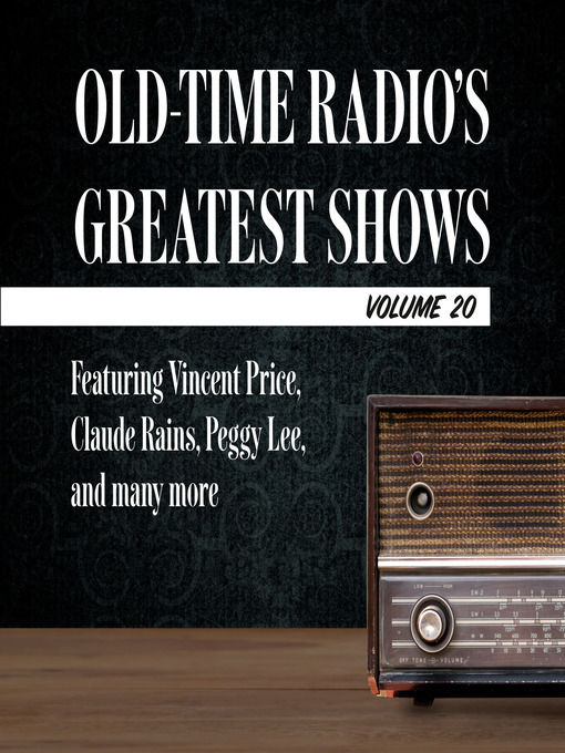 Title details for Old-Time Radio's Greatest Shows, Volume 20 by Carl Amari - Available